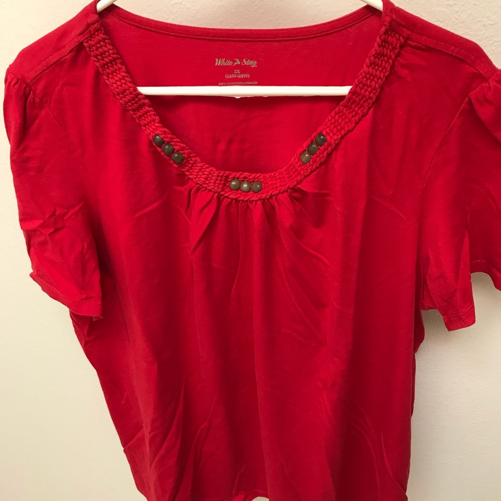 Red tee shirt